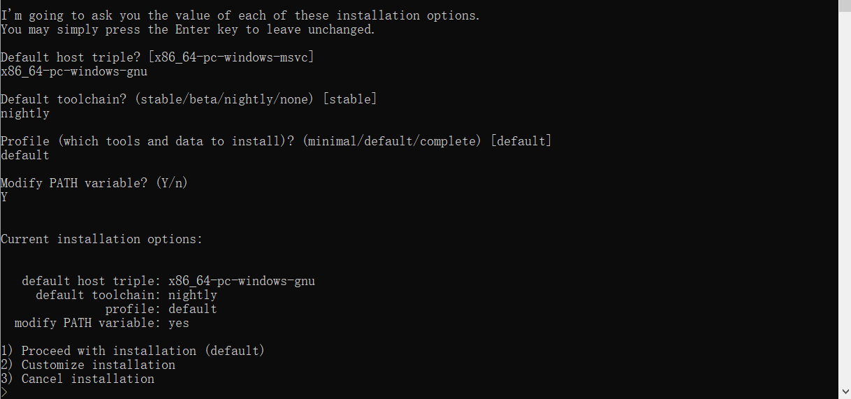 在 Windows 上安装 Rust 阿愁